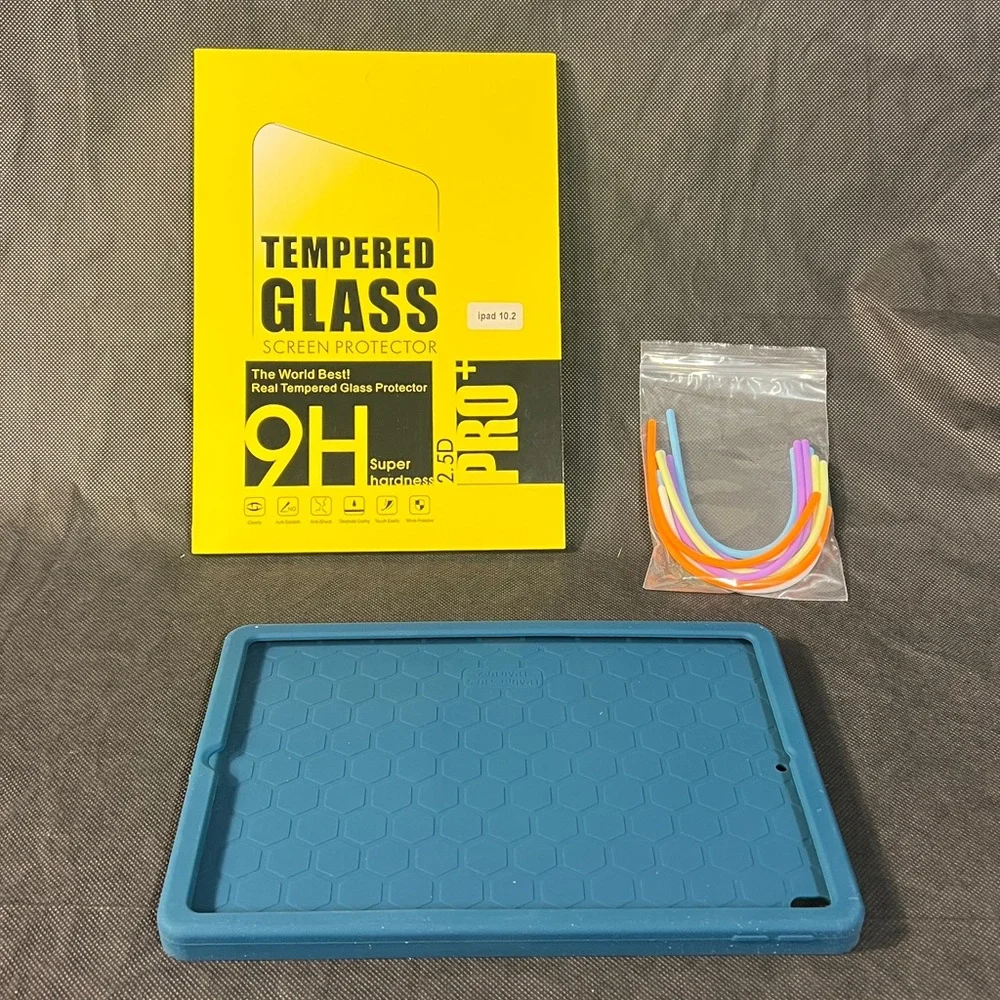 I pod 10.2 Textured Case with tempered glass